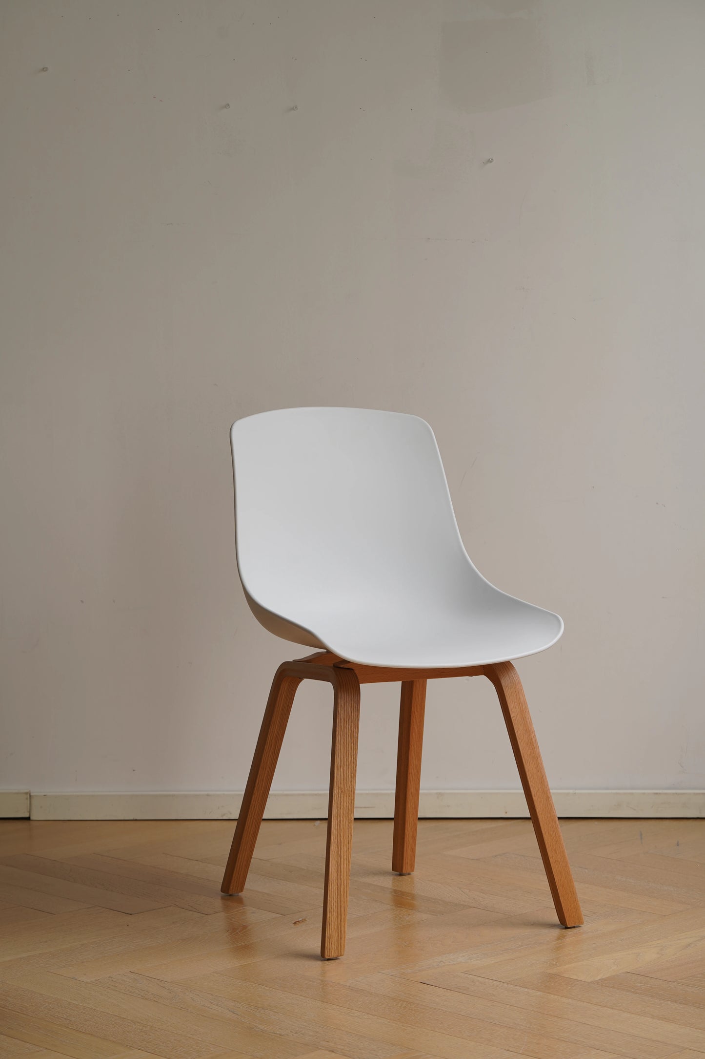 Dining Chair with Thickened Backrest Single Plastic