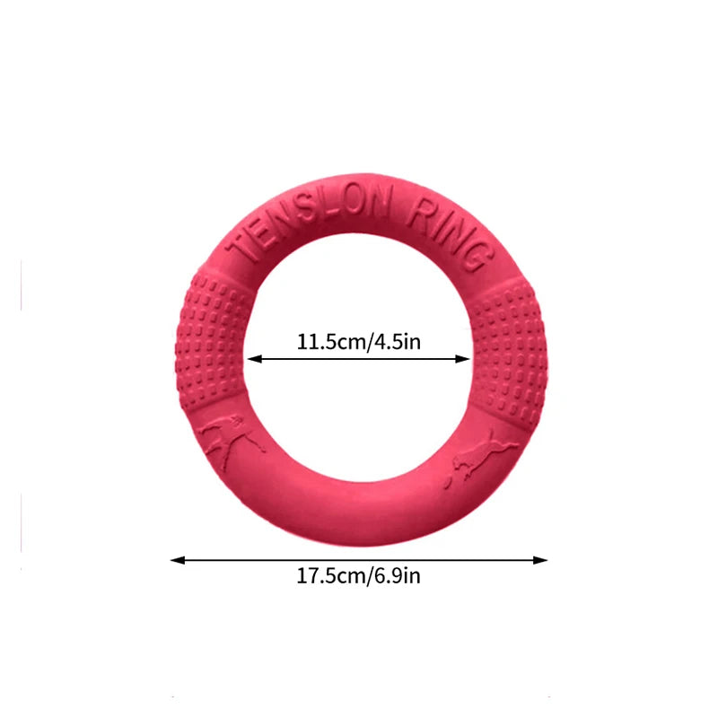 Pet Flying Disk Chewing Toys Outdoor Interactive