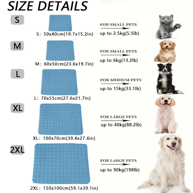 Pet  Cooling Mat Summer,Cold Bed