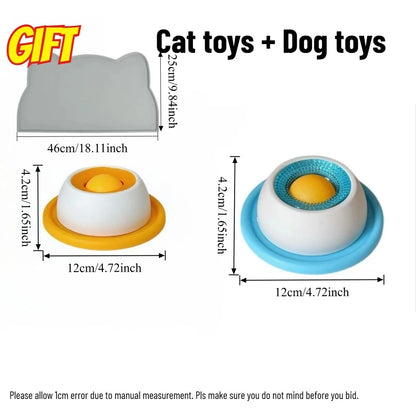Pet Lick Mat Slow Feeder Yogurt Licking Plate