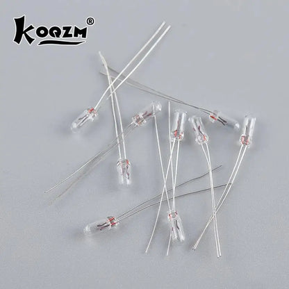 New Style 10pcs Miniature 0.07A 3mm 4mm 5mm 1.5V,3V,6V, 9V,12V, 24V Lamp Light Bulb Edison