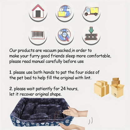 Pet  Bed Sofa Mats Winter