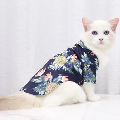 Hawaiian Style Pet Dog Clothe Summer SandBeach