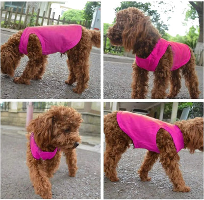 Pure Cotton Dog Shirts Puppy Blank Clothes