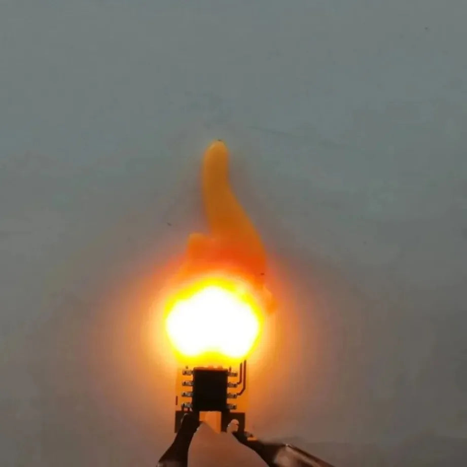 3V Led Cob Flash Candles Edison Flame LED Filament