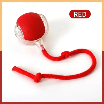 Automatic Rolling Ball Faux Tail Rechargeable Smart Pet