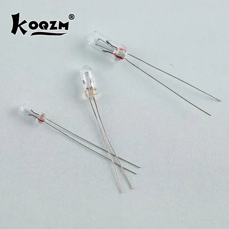 New Style 10pcs Miniature 0.07A 3mm 4mm 5mm 1.5V,3V,6V, 9V,12V, 24V Lamp Light Bulb Edison