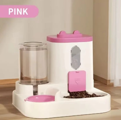 2in 1 Pet  Food Dispenser Water and Food Integrated Fully Automatic