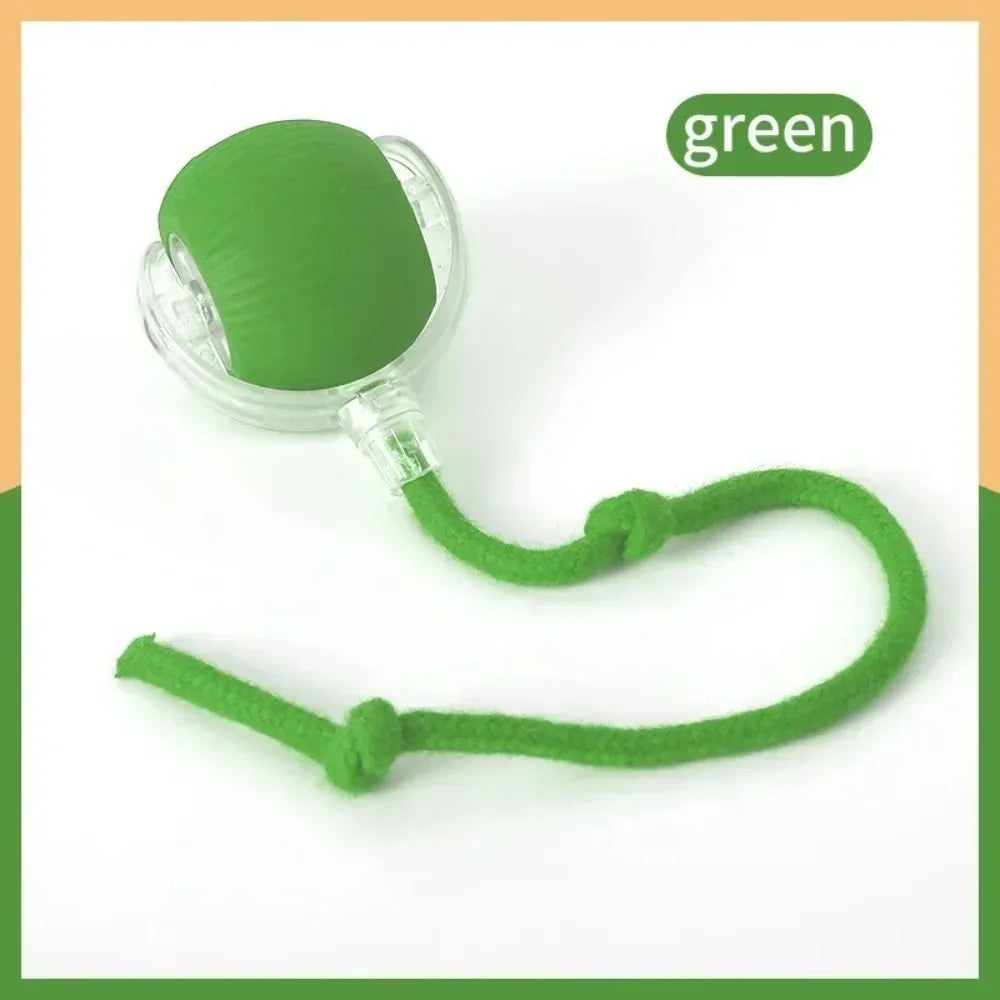 Automatic Rolling Ball Faux Tail Rechargeable Smart Pet