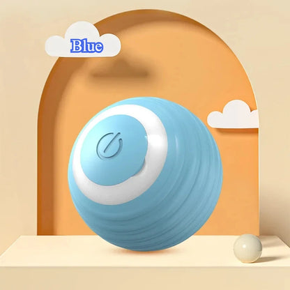 Automatic Rolling Ball Faux Tail Rechargeable Smart Pet