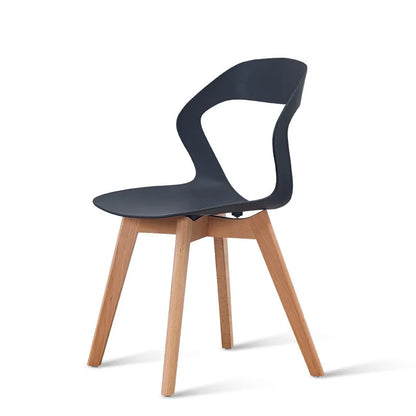 Nordic Solid Wood Dining Chair Home Computer