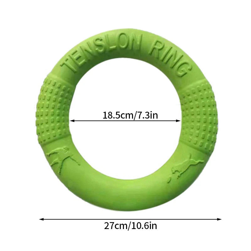 Pet Flying Disk Chewing Toys Outdoor Interactive