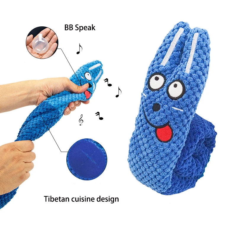 Pet Toy Indestructible Plush Sound Squeak