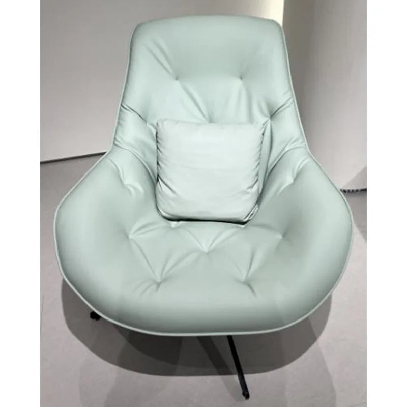 Genuine Leather Recliner Chair Single Sofa for Office