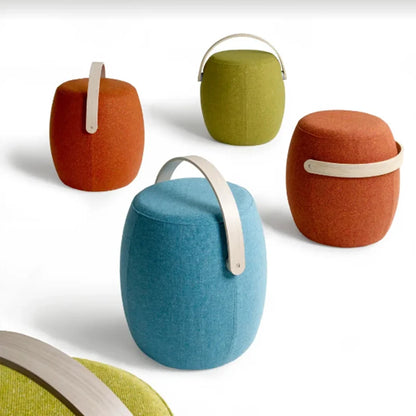 #Modern Simple Nordic Customized Fabric Round