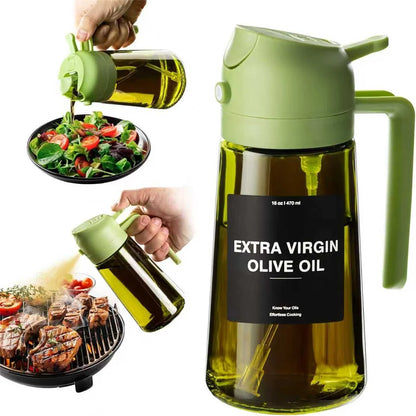 Olive Oil Dispenser,Sprayer for Cooking 2 in 1