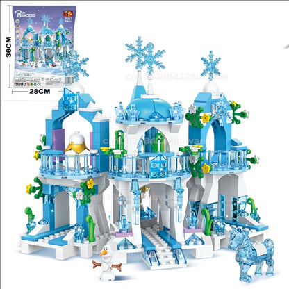 Castle Building Blocks Street View Girls Series Gifts