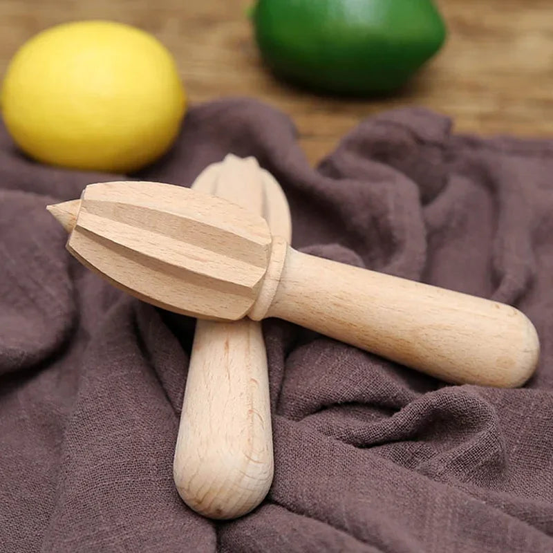 Wooden Reamer Lemon Squeezer Beech Wood Citrus Squeezer