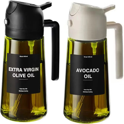Olive Oil Dispenser,Sprayer for Cooking 2 in 1