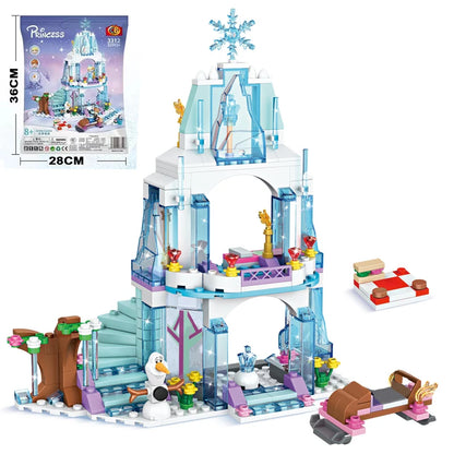 Castle Building Blocks Street View Girls Series Gifts