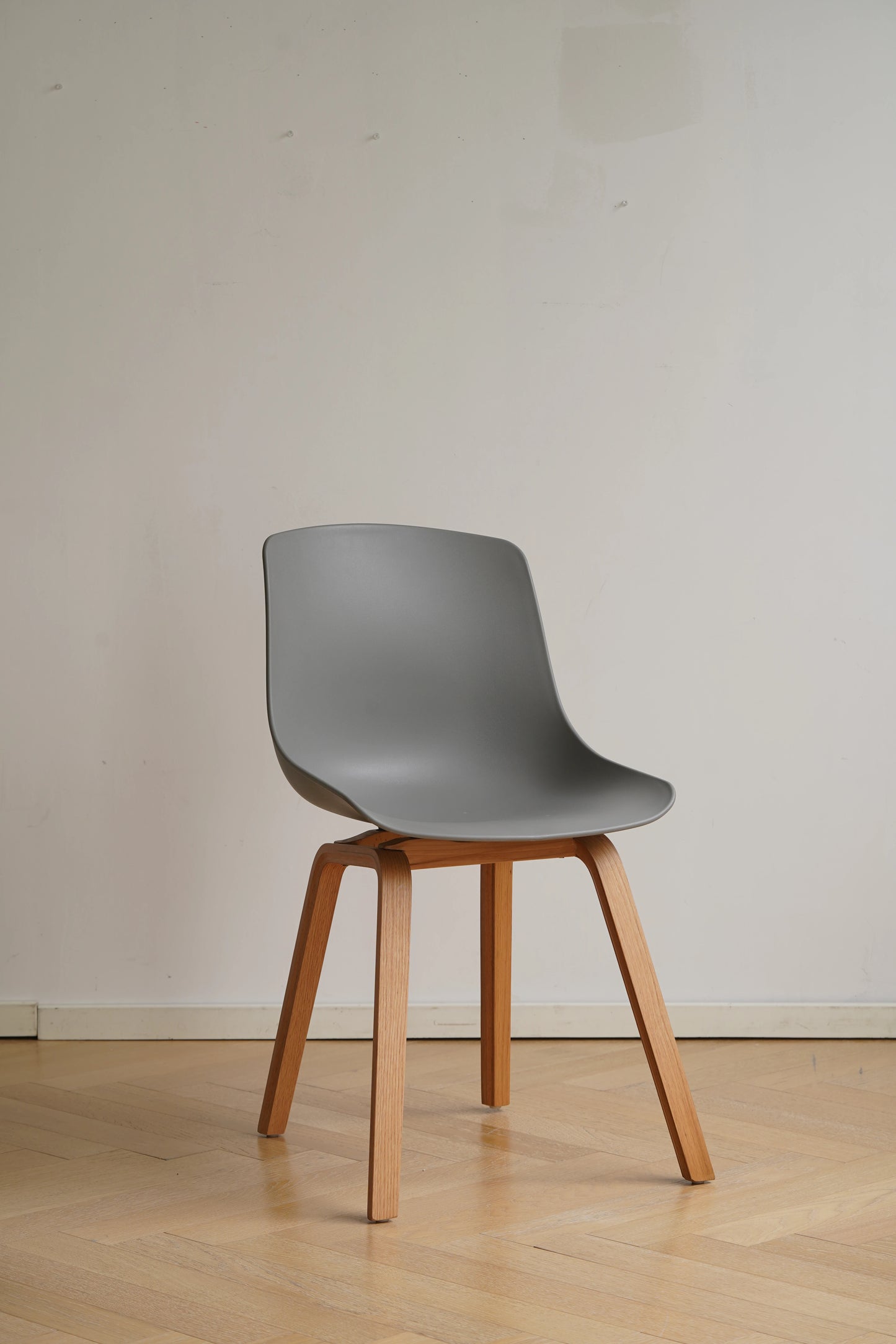 Dining Chair with Thickened Backrest Single Plastic