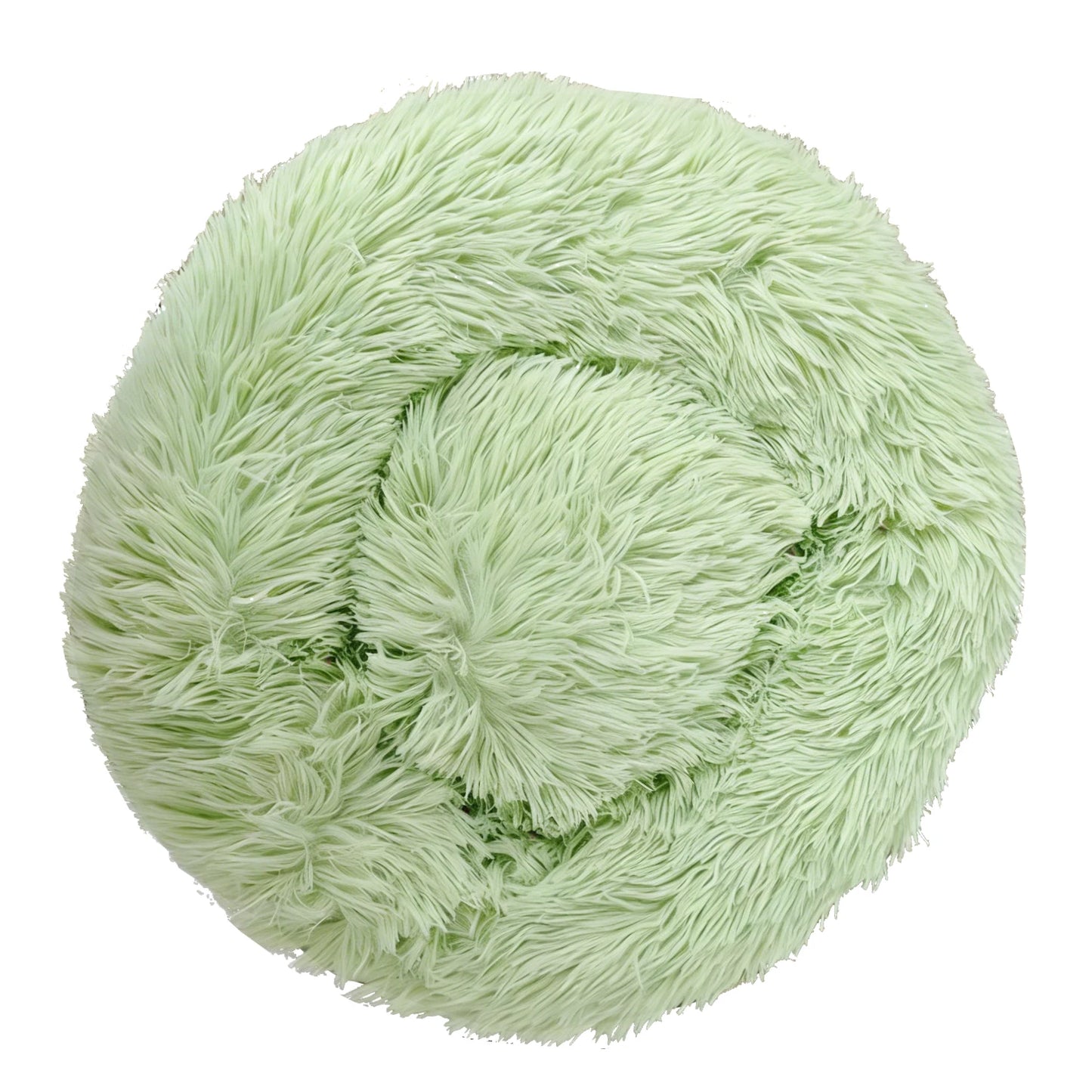 Pet Round  Bed Winter Warm and Plush Basket