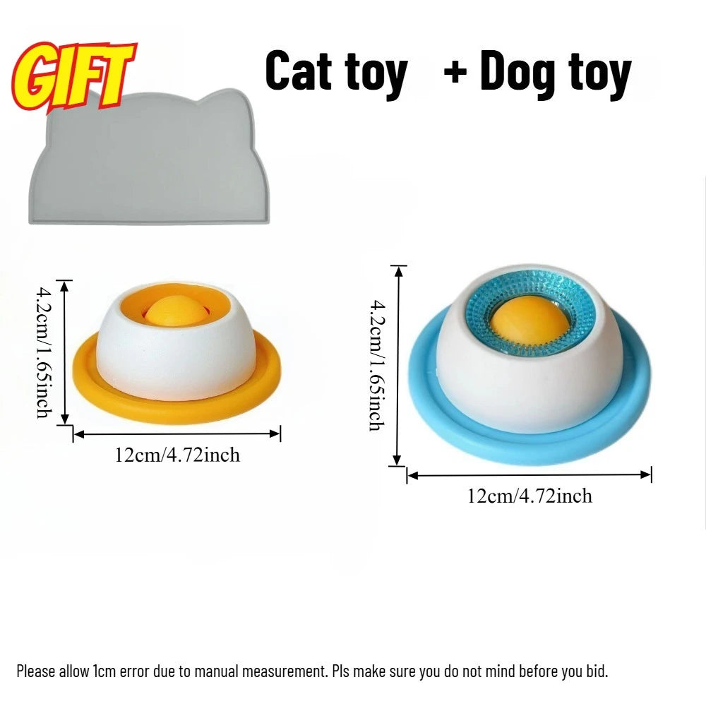 Pet Lick Mat Slow Feeder Yogurt Licking Plate