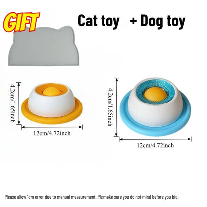 Pet Lick Mat Slow Feeder Yogurt Licking Plate