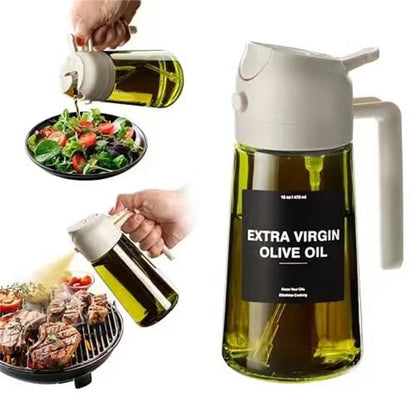 Olive Oil Dispenser,Sprayer for Cooking 2 in 1