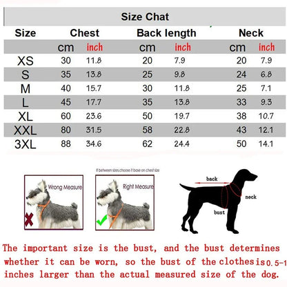 Pure Cotton Dog Shirts Puppy Blank Clothes