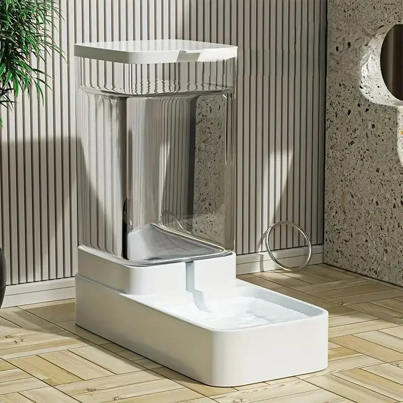 1pc/2pcs Automatic Pet  Feeder/Water Dispenser