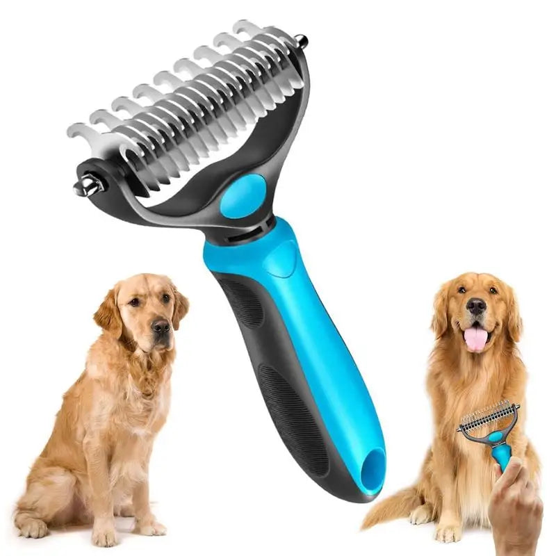 Pet Hair Remover  Fur Knot Cutter Puppy  Comb Brushes