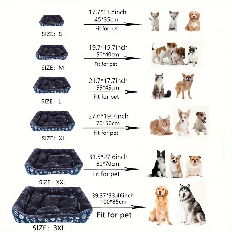 Pet  Bed Sofa Mats Winter
