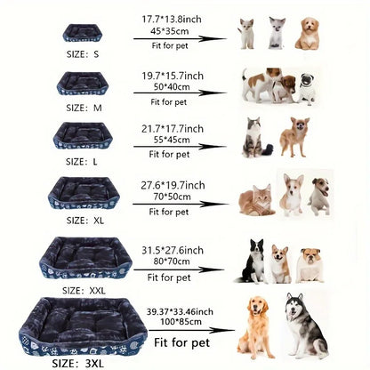Pet  Bed Sofa Mats Winter