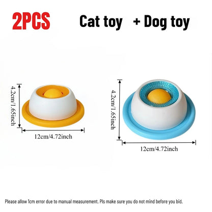 Pet Lick Mat Slow Feeder Yogurt Licking Plate