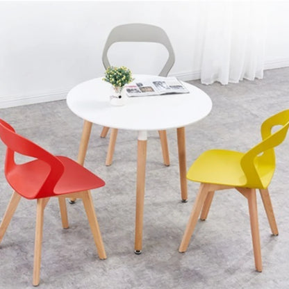 Nordic Solid Wood Dining Chair Home Computer
