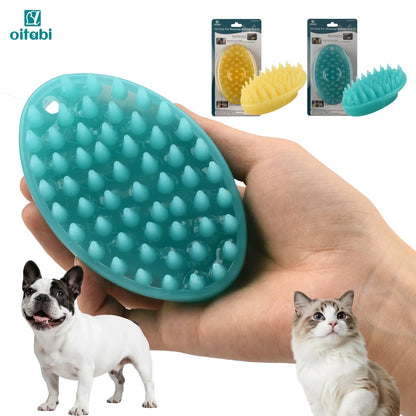 Oitabi Soft Rubber Pet Brush for Short Hair