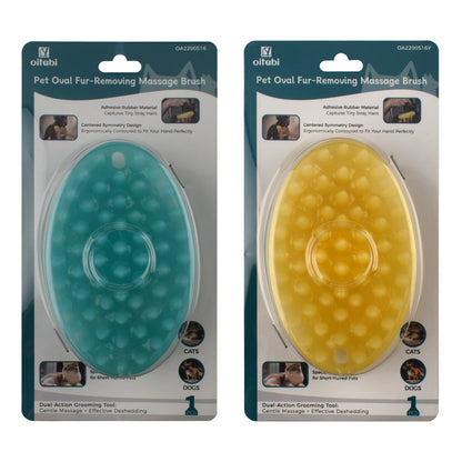 Oitabi Soft Rubber Pet Brush for Short Hair