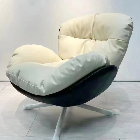 Genuine Leather Recliner Chair Single Sofa for Office