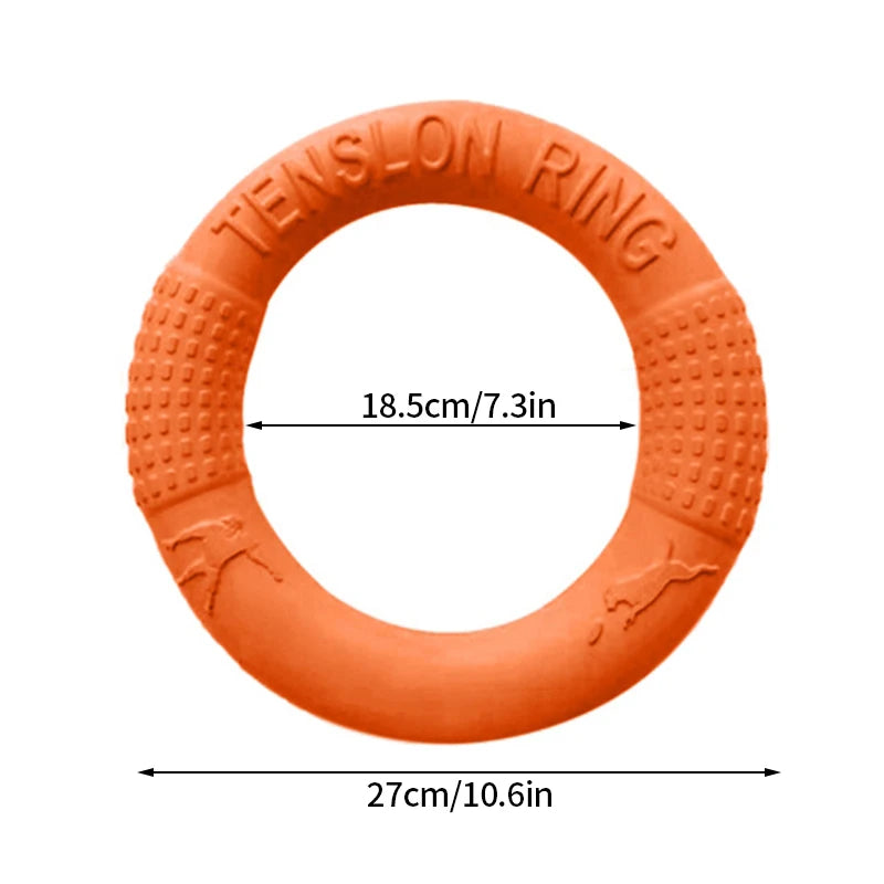 Pet Flying Disk Chewing Toys Outdoor Interactive