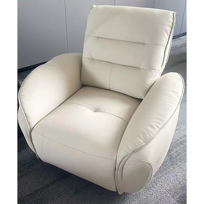 Genuine Leather Recliner Chair Single Sofa for Office