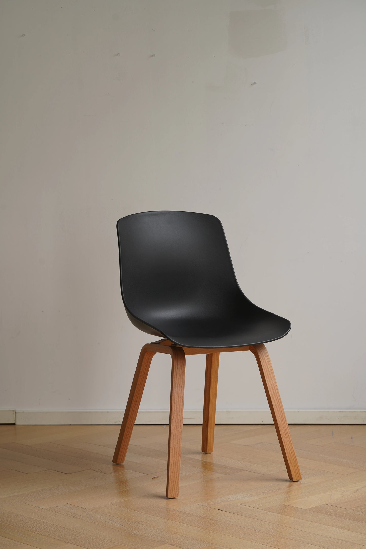 Dining Chair with Thickened Backrest Single Plastic