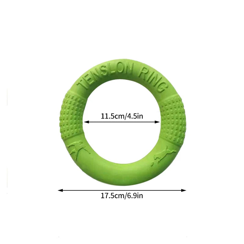 Pet Flying Disk Chewing Toys Outdoor Interactive