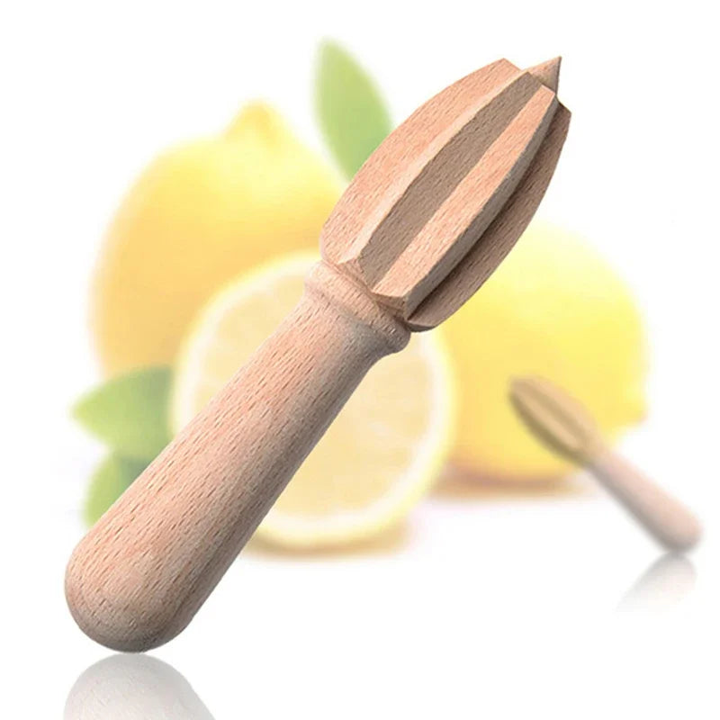 Wooden Reamer Lemon Squeezer Beech Wood Citrus Squeezer