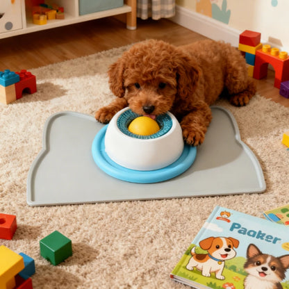 Pet Lick Mat Slow Feeder Yogurt Licking Plate
