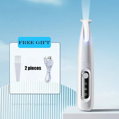 LED Light Fully Waterproof Pet Hair Trimmer