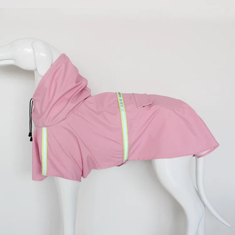 Large Dog Raincoat Corgi Cloak Style Puppy Waterproof