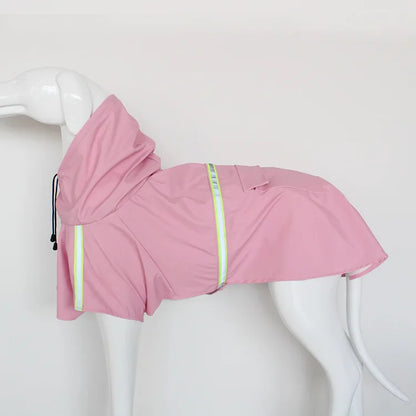 Large Dog Raincoat Corgi Cloak Style Puppy Waterproof
