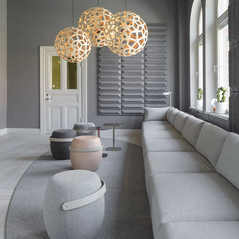 #Modern Simple Nordic Customized Fabric Round