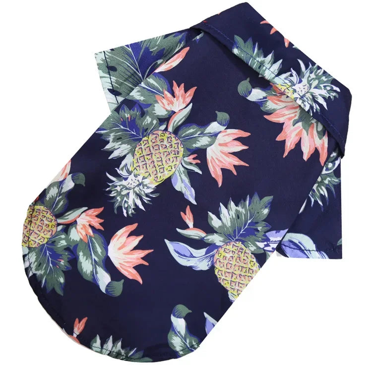 Hawaiian Style Pet Dog Clothe Summer SandBeach